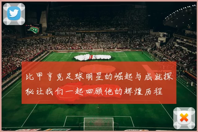 比甲亨克足球明星的崛起与成就探秘让我们一起回顾他的辉煌历程