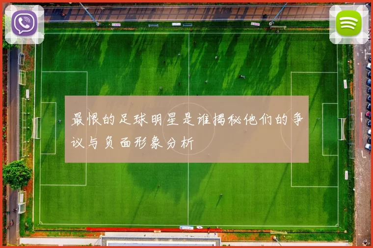 最恨的足球明星是谁揭秘他们的争议与负面形象分析